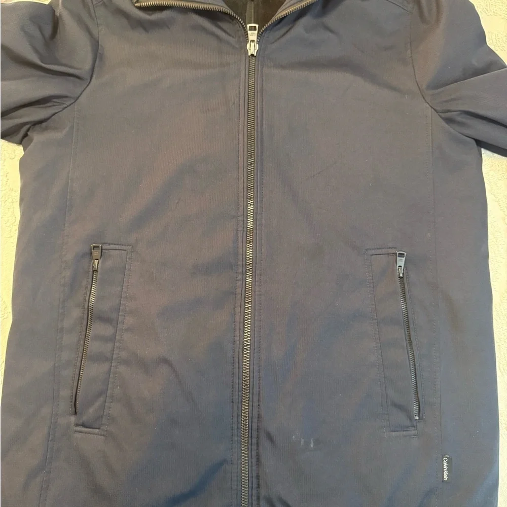 Calvin Klein Men's Navy Jacket - Picture 11 of 13